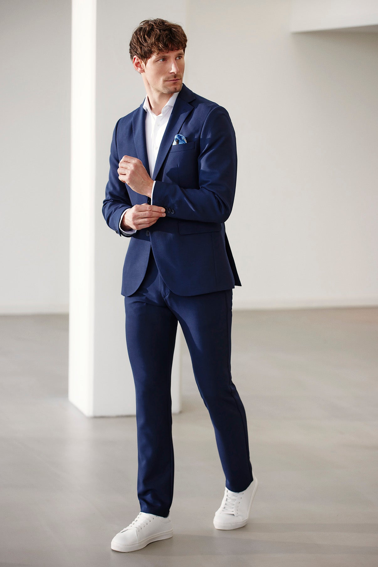 Topper navy blazer, KANTT.